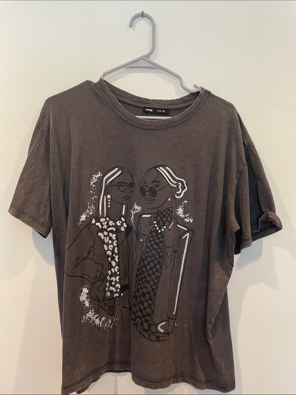 Graphic Black Short Sleeve Tee